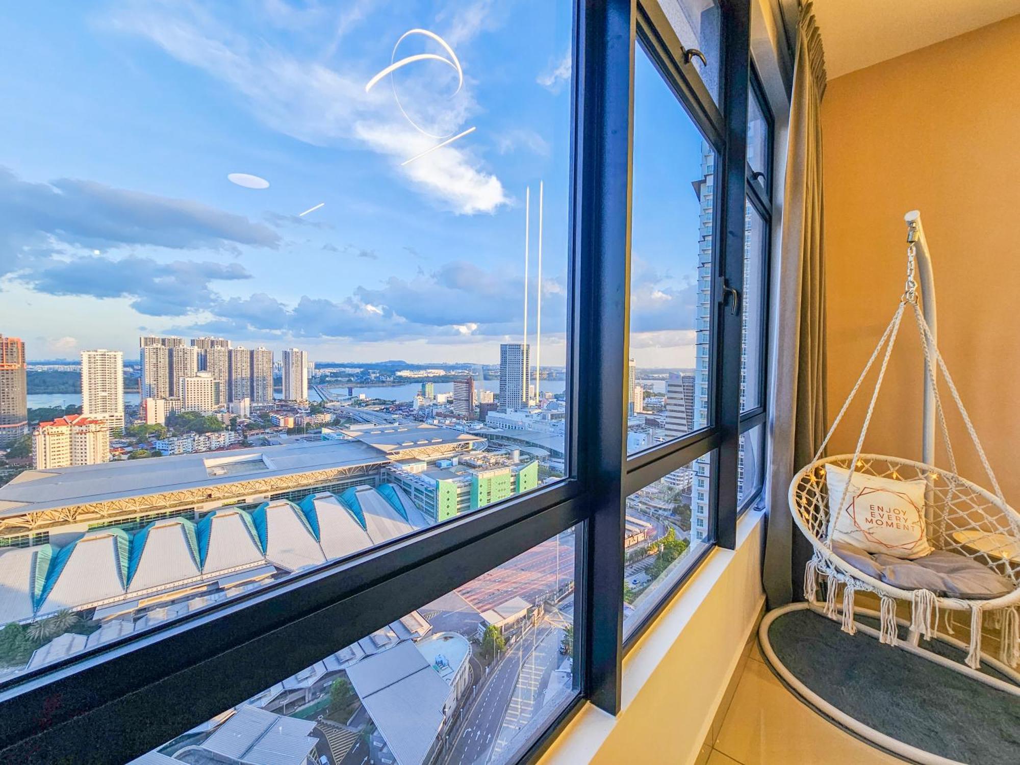 Twin Tower Residence By Nest Home【5 Mins Walk To Ciq】 ยะโฮร์บาห์รู ภายนอก รูปภาพ