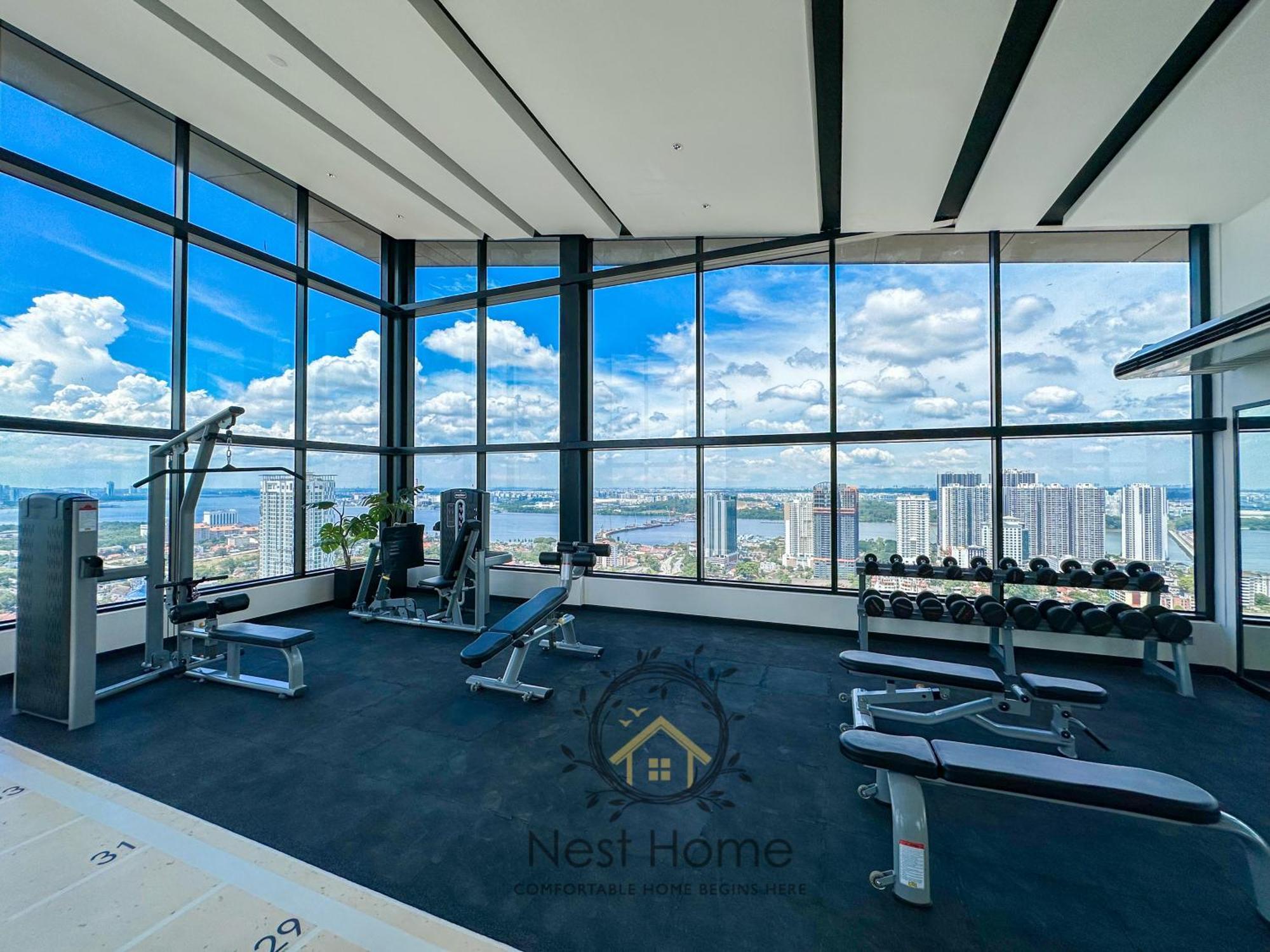 Twin Tower Residence By Nest Home【5 Mins Walk To Ciq】 ยะโฮร์บาห์รู ภายนอก รูปภาพ